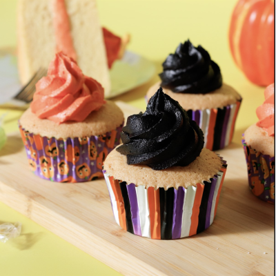 Καραμελόχαρτα Halloween Pumpkin Party (2 Σχέδια) Ø52x30mm Foil x60 PME